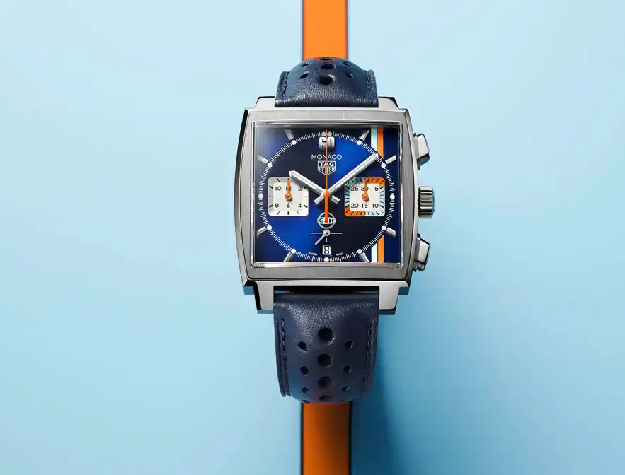 Gulf x TAG Heuer special edition timepieces