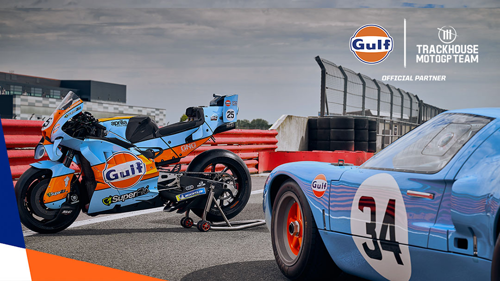 Gulf e Trackhouse levam uma pintura histórica à MotoGP