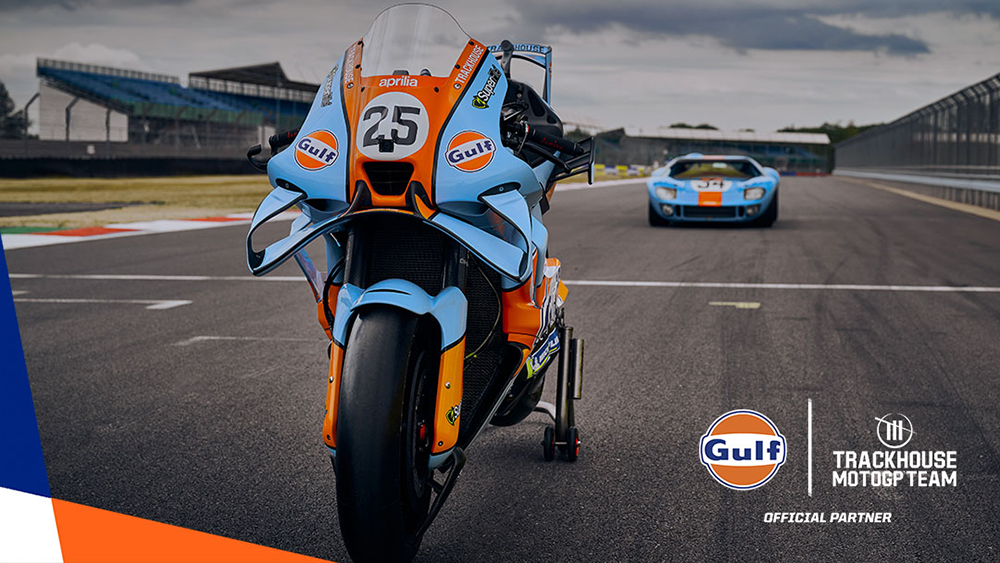Gulf e Trackhouse levam uma pintura histórica à MotoGP