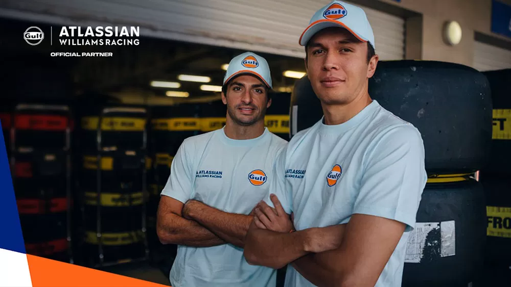 Williams e Gulf emocionam fãs com pintura icônica no Brasil