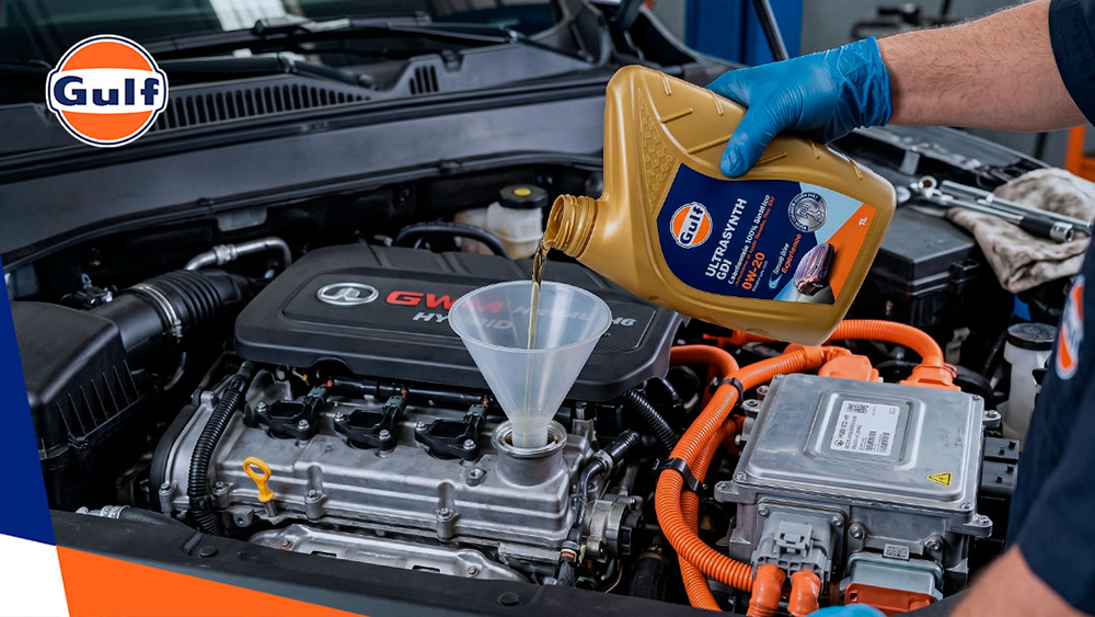 Óleo de motor para carro híbrido: quais são as diferenças