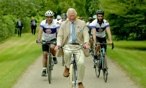 Gulf Oil embarks on a unique royal bike ride in support of the British Asian Trust