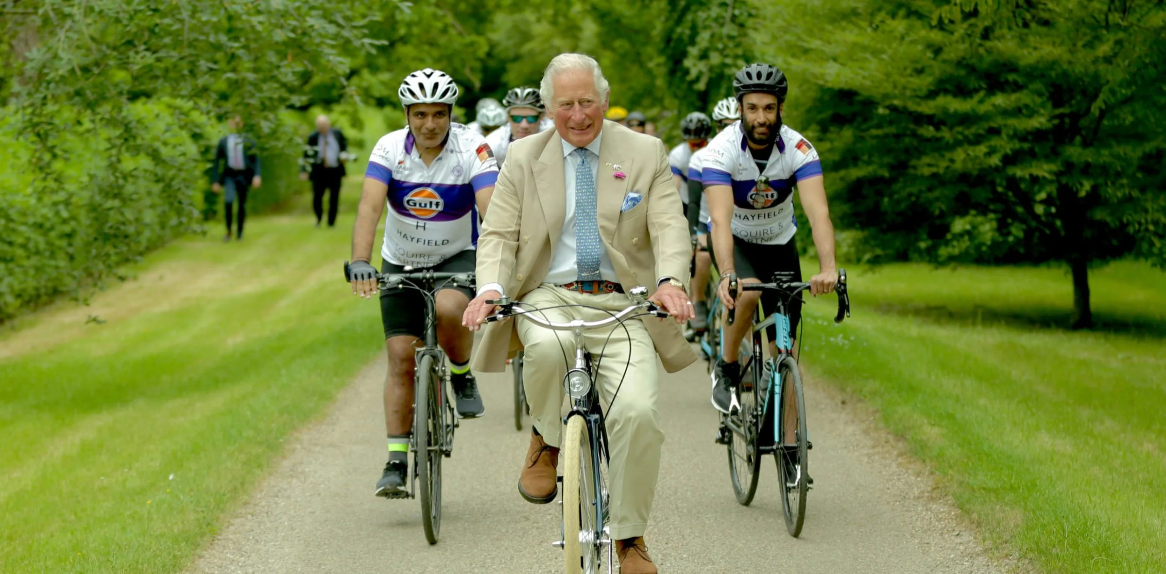 Gulf Oil embarks on a unique royal bike ride in support of the British Asian Trust