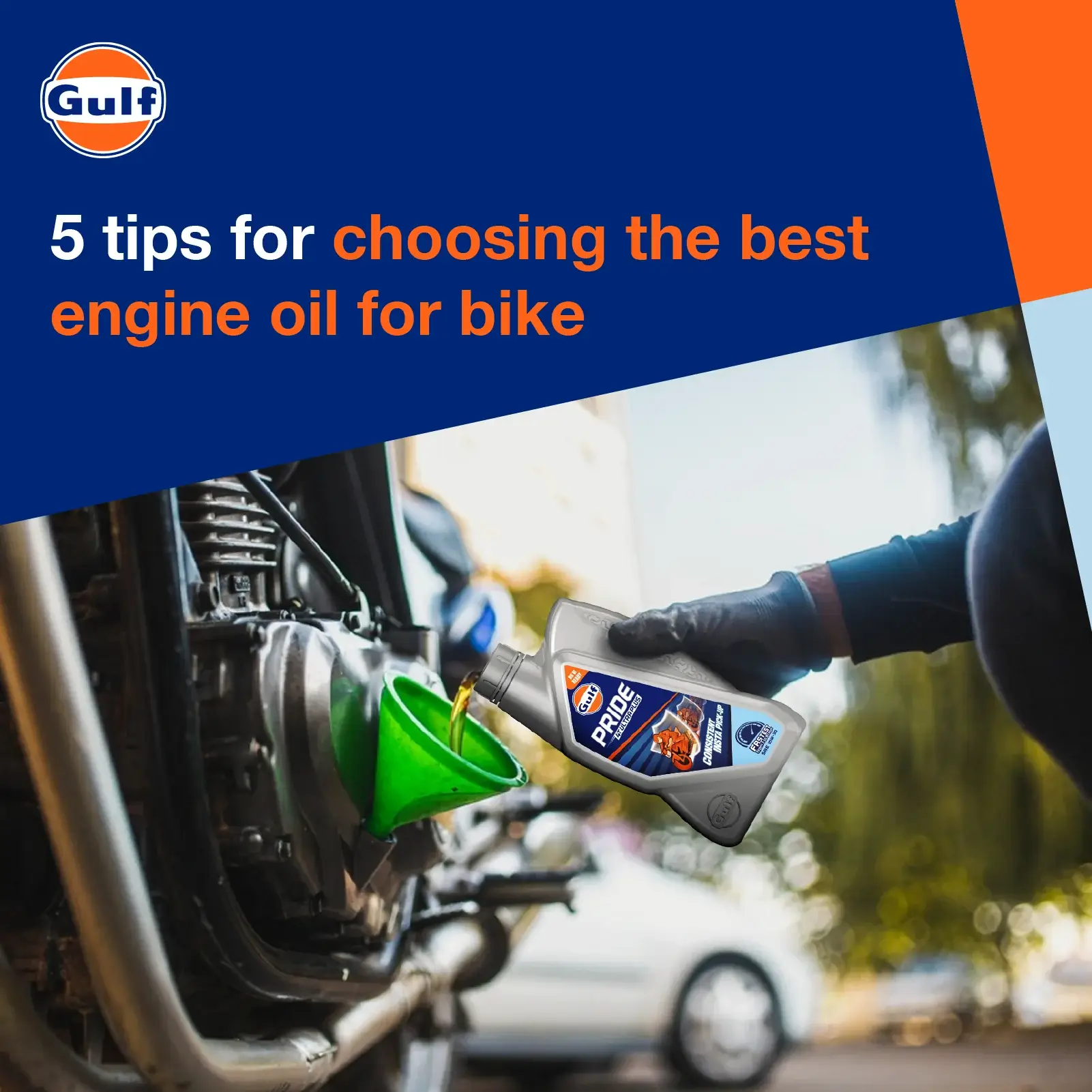 5 Tips for Choosing the Best Engine Oil for Bike