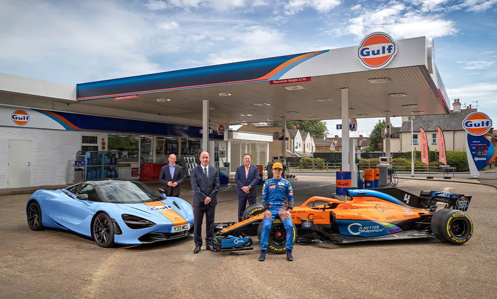 Partner of mclaren racing & mclaren automotive