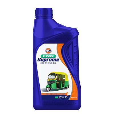 Gulf CNG Supreme 20W-50 Engine Oil