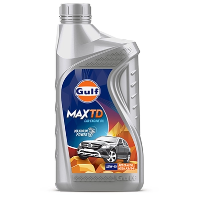 Gulf Max TD 15W-40 engine oil for SUVs & MUVs