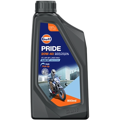 Gulf Pride 4T Ultra Plus 20W-40 Bike Engine Oil