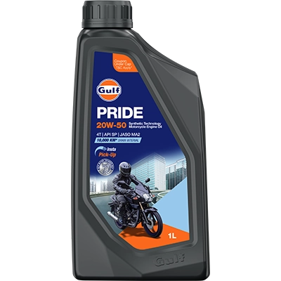 Gulf Pride 4T Ultra Plus 20W-50 Bike Engine Oil