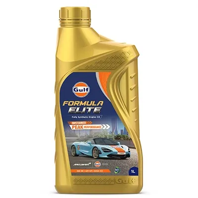 Gulf Formula Elite 5W-30 Fully Synthetic Engine Oil for Luxury Cars