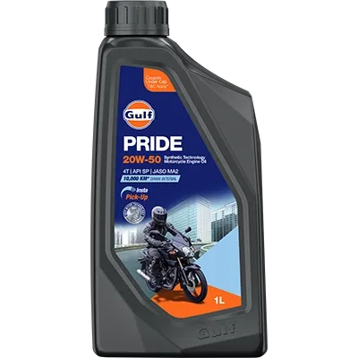 Gulf Pride 4T Ultra Plus 20W-50 Bike Engine Oil
