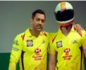 Dhoni in CSK Jersey