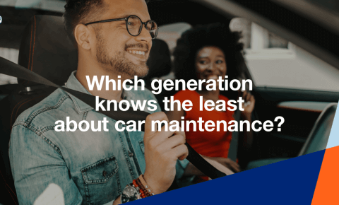 Which generation knows the most about car maintenance in the UK, UAE and India?