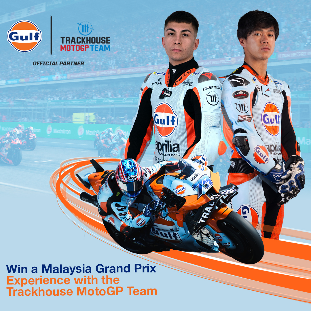 Gulf x Trackhouse Raffle Promotion | Gulf Oil Philippines
